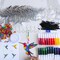 24 Sets Hummingbird Suncatcher Decorations (orange) 3 x 2 x 5 inches